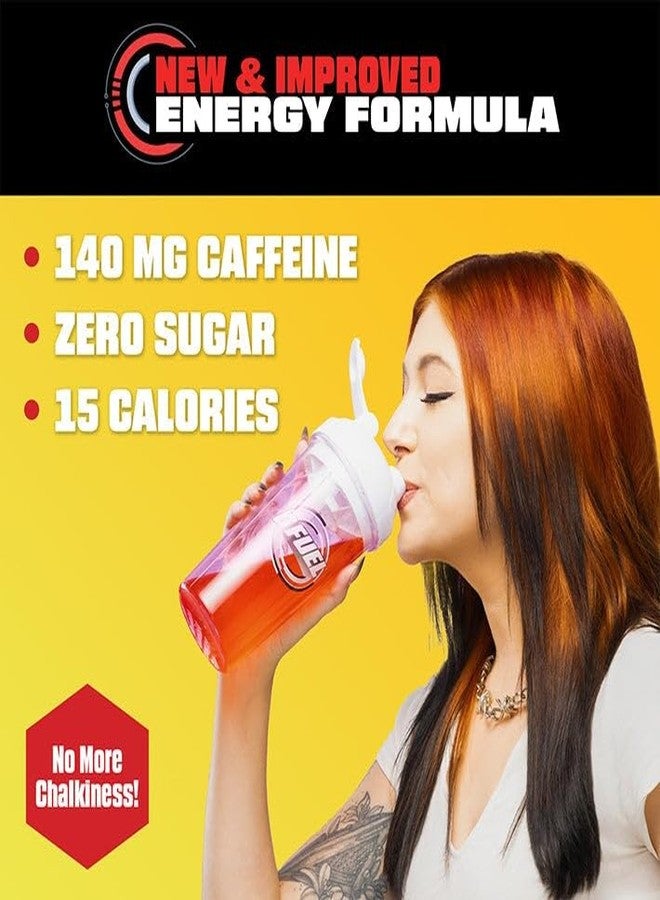 G Fuel Chucky Good Guys 2.0 Energy Drink Powder, Pre Workout Caffeine Mix for Gaming, Sugar Free Focus Amino, Vitamin + Antioxidants, 9.9oz (Tropical Blood Orange, 40 Servings) - Image 3